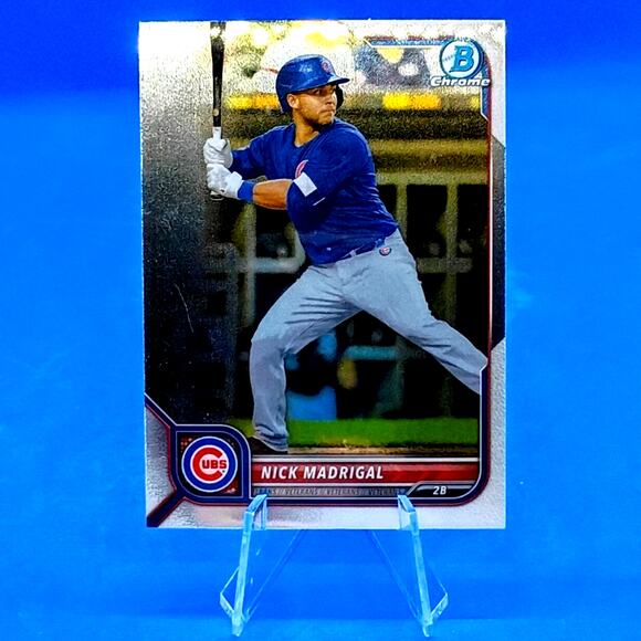 Nick Madrigal #4 Topps Bowman Chrome 2022 - Picture 2 of 3